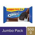 Oreo Chocolate Jumbo Pack, 500 Gram (5 Packs). 