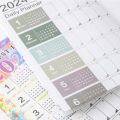 2024 Wall Hanging Calendar Kawaii Yearly Planner Sheet Memo Pad To Do List Agenda Schedule Organizer Check List Home Office. 