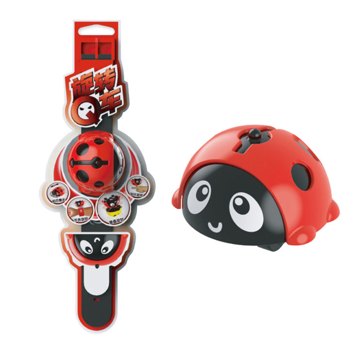 【Daily Necessities For Anyone Store】Rotating Gyro Watch power battle car toy Spinning Top Back Car Interactive Gift Educational toys for children