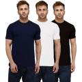 Combo Pack of 3 Half Sleeve cotton T-shirt.. 