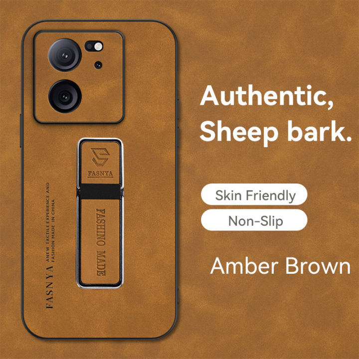 lthmy%20for%20Xiaomi%2013T%20case%20hard%20shockproof%20PU%20leather%20cellphone%20back%20cover%20phone%20casing%20Bracket%20Holder%20-%20Image%204