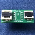 QFN8 /WSON8/MLF8/MLP8/DFN8 TO DIP8 universal two-in-one socket/adapter for both 6*5MM and 8*6MM chips SMT BIOS flash socket minghao. 