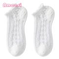 Ameesi Ankle Socks Non-slip Short Tube Summer Socks Girl Mesh Socks.