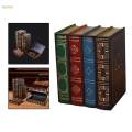 Decorative Books Book Shaped Box Jewelry Storage Case, Antique Decorative Book Boxes For Home.