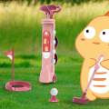 Preschool Early Educational Children Golf Training Mini Golf Clubs Set and Girls. 