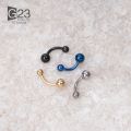 1PC 14G G23 Titanium Piercing Nose Ring Navel Surgical Belly Button Rings Navel Piercing Goth Ombligo Ball Nombril.