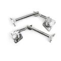 2pcs Hydraulic Randomly Stop Hinges Kitchen Cabinet Door Adjustable Polish Hinge Furniture Lift Up Flap Stay Support HardwareFolding Hinge(set=2pcs)-MHN. 