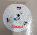 Ultra Bright White Input AC 220V 50W Integrated IC Driver SMD LED Water Proof 50Watt Round LED Board 112mm. 
