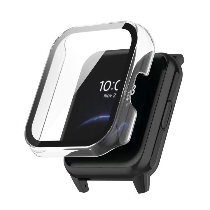 （COD Available)Integrated PC+ Toughened Film Protective Case For OPPO Realme Watch 2 Pro