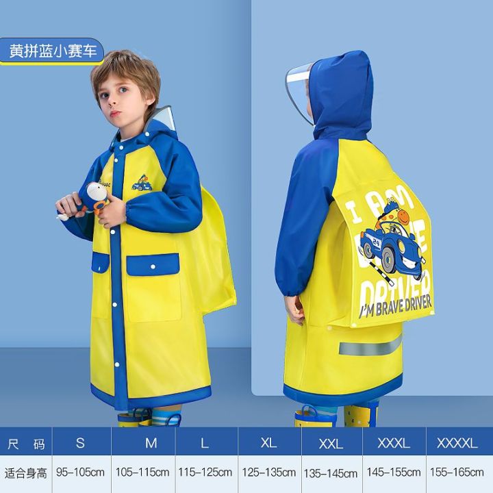 Children's%20Raincoat%20Girls'%20Boys'%20Waterproof%20for%20Kindergarten%20Rainproof2023New%20Elementary%20School%20Students%20Poncho%20Cute%20-%20Image%202