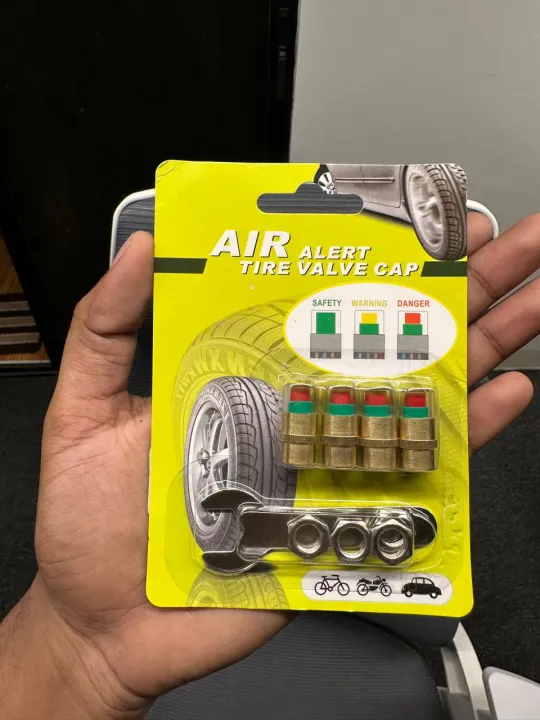 4Pcs%20Tire%20Pressure%20Indicator%20Valve%20Cap,Alert%20Tyre%20Air%20Gauge%20Warning%20Device%20(with%20Tools),Tire%20Vulb%20Cap%20-%20Image%202
