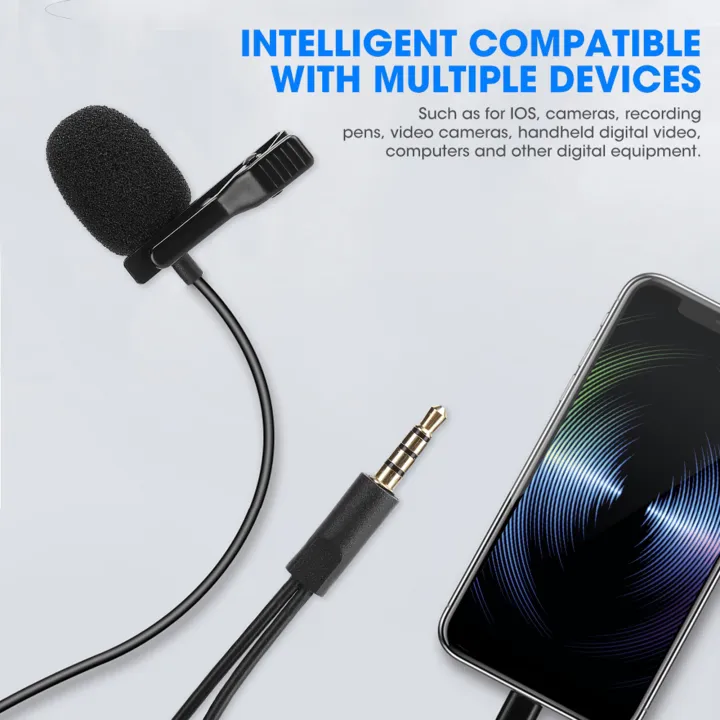 (New)%20lavalier%20microphone%20mini%20recording%20karaoke%20microphone%20headphone%20microphone%20-%20Image%204