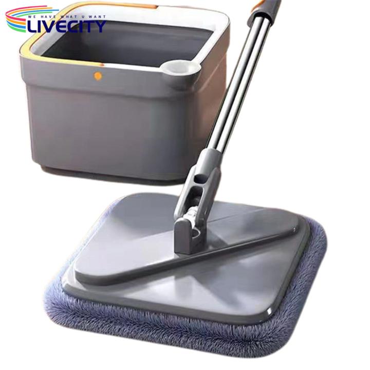 Square%20Mop%20Head%20360%20Degree%20Rotatable%20Self%20Wash%20Spin%20Mop%20with%20Bucket%20Wet/dry%20Dual-use%20Mops%20for%20Clean/dirty%20Water%20Separation%20System%20Adjustable%20Handle%20Buyers'%20Choice%20Corner%20Cleaning%20Mop%20-%20Image%204