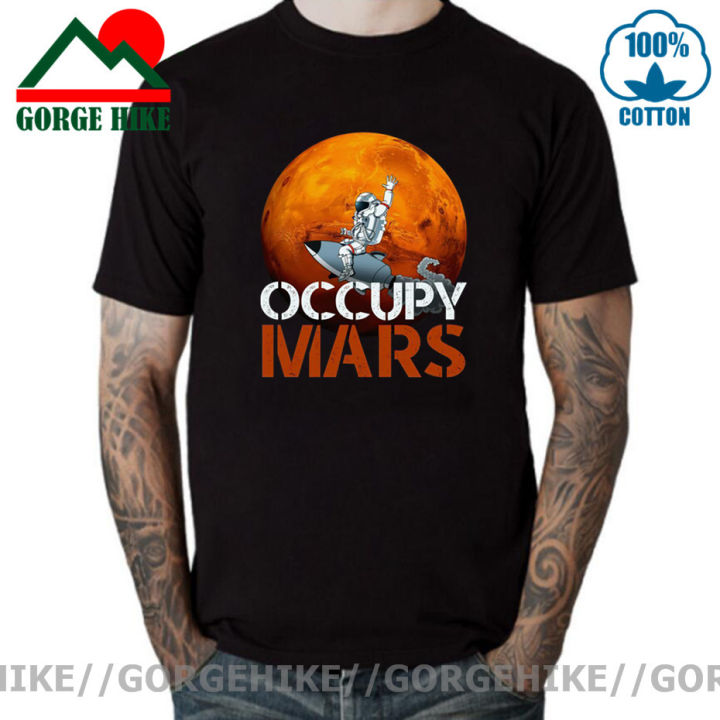 Novelty%20Occupy%20Mars%20SpaceX%20Starman%20T%20Shirt%20Men%20Man%20100%25%20Cotton%20Elon%20Musk%20Space%20X%20T-Shirt%20Summer%20Camiseta%20Mens%20Tshirt%20Don't%20Panic%20-%20Image%202