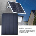 Portable Solar Panel, Solar Cell Panel 23x17cm for Ship for Household for Car. 