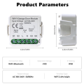 Tuya Smart WiFi Garage Door Opener Controller App Voice Remote Control Work Garage Door Opener Controller For Alexa Home Assistant.