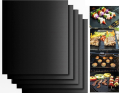 Dream Hunter 1/2/3/5 Pcs Copper Grill Mats Non-Stick Grill Mats For Gas, Charcoal, Or Electric Grills.. 