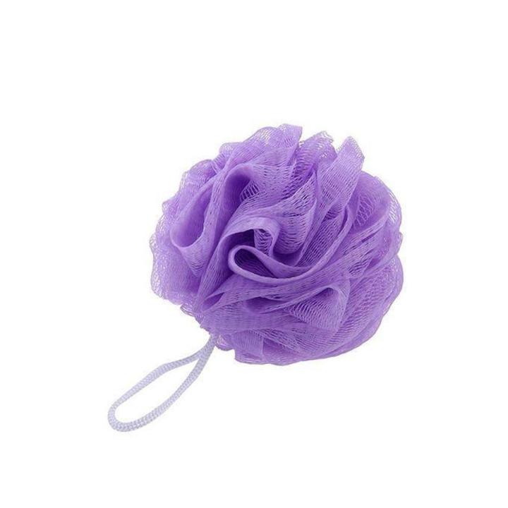 লুফাহ ফুলের গোসলের শাওয়ার স্পঞ্জ-বেগুনি - bath sponge