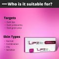 Lipzlite Lip Lightening Cream (15gm) (seal open box). 