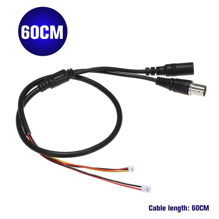 1pcs%2060cm%205%20Pin%20Analog%20BNC%20Video%20Cable%20Power%20Lead%20Wire%20F%20Video%20DC%20Jack%20Female%20Cord%20for%20Analog%20CCTV%20Camera%20Board%20-%20Image%205