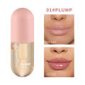 Fruity Peach Lip Oil Primer Moisturizing Lip Gloss Glossy Not Sticky Lip CareTint Natural Daily Makeup. 