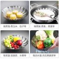 Stainless Steel Food Boiler Steamers Pasta Pot 3 In 1 - Multifunctional Cooking Tool- Enjoy Versatile Cooking Options With Ease. 