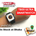 T800 Ultra Smartwatch Bluetooth Calling Smartwatch Fashion Smart Watch Big Display Long Lasting Battery.