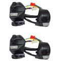 2pcs 22mm Motorcycle Switches ON/OFF Button Handlebar Ontrol Horn Turn Signal Start Switch for LC135. 