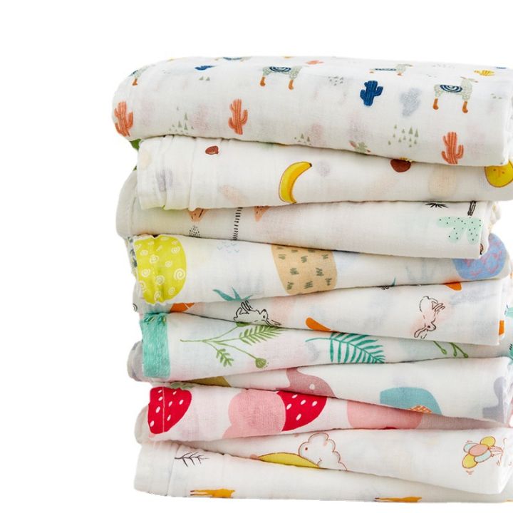 Fruit%20Pattern%20120*110cm%20Muslin%20Swaddle%20Blankets%20Cotton%202%20Layers%20Baby%20Blanket%20Newborn%20Baby%20Bath%20Towel%20Wrap%20Bedding%20-%20Image%206