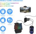 5 In 1 mk500 Combo Gaming Keyboard And Mouse Wireless Bluetooth For PC Smartphone PUBG Mobile Game Accessories.