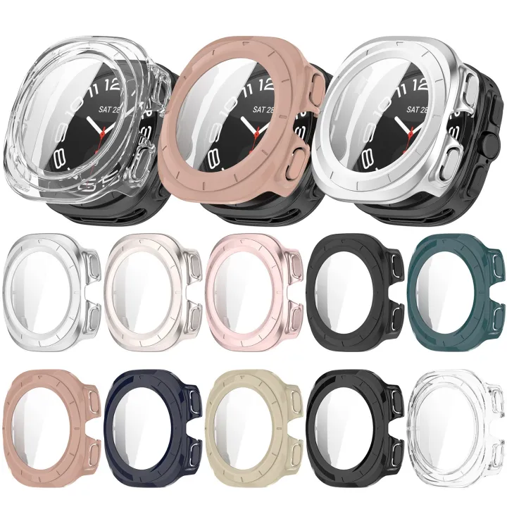 PC+Tempered%20Film%20Integrated%20Waterproof%20Watch%20Protective%20Case%20For%20Samsung%20Galaxy%20Watch%207%2044mm%20-%20Image%207