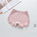 Summer Girls Shorts Top Quality Cotton Lace Safety Panties Baby Girl Clothes Children Pants For 3-11Years Kids Short Underwear. 