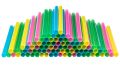 Jumbo Smoothie Straw/Boba Straw 50pc - Multicolor. 