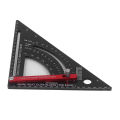 Triangle Ruler, Multi Angle Measuring Ruler Adjustable Accurate Positioning for Layout Works. 