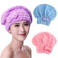 Women Bowknot Wrap Sleeping Hat Household Dry Hair Towel Quick Absorbent Water Spa Bonnets Microfibre Quick Hair Drying Bath Towel Coral Fleece Absorbent Shower Cap. 