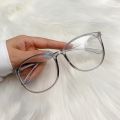 Trendy Clear Myopia Glasses Unisex Luxury Design Anti-blue Ray Short-sighted Eyewear Unisex Vintage Round Diopter Eyeglasses. 