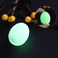 【Daily Necessities For Anyone Store】1pc Ball Egg Shape Natural Calcite Glowing Pearl Stones Lucky Home Decorations Furnishing Articles. 