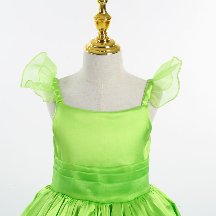 Winged%20Halloween%20Girls%20Flower%20Fairy%20Dress%20Up%20Children's%20Princess%20Dress%20Princess%20Costume%20Elf%20Party%20Tinker%20Bell%20Tinker%20Bell%20Dress%20-%20Image%203