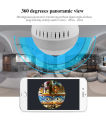 V380 Pro WIfI IP Camera Fish Eye 360 Degree Panoramic Home Office Security CCTV Cameras.