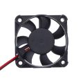 DC Brushless Fans Computer Case Cooling Fan 5V 12V 24V Sleeve Bearing CPU Cooling Fan with Two Lines 50/60/70/80*10mm. 