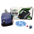 Aquarium Single Nozzle Air Pump With Air Stone and Air Line Pipe - Aquarium Air Pump Set. 