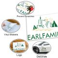 EARLFAMILY Gyaru Ninja Yuzuriha Fanart Car Sticker Anime Sketch Waifu Decal JDM Funny Peek Girl Graffiti Stickers Car Wrap.