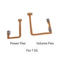 For Realme 7 7i 7Pro Power Volume Flex Cable Side Key Switch ON OFF Up Down Control Button Repair Parts. 