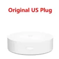 Xiaomi Mijia Smart Multi-Mode Gateway Controlled By Voice Remote Control And Automation Smart Linkage Devices As Ble Mesh Hub. 