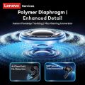 Lenovo GT100 True Wireless Gaming Earbuds – Bluetooth 6.0,38 ms Ultra-Low Latency,AI Noise-Cancelling Quad-Mic,23 h RGB LED Case.