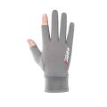 SL Ice Silk Non-Slip Gloves Breathable Outdoor Sports Driving Riding Touch Screen Gloves Thin Anti-UV Protection. 