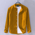 Band Gola Stylis Cotton Long Sleeve Casual Shirt For Men's HH Fashion.