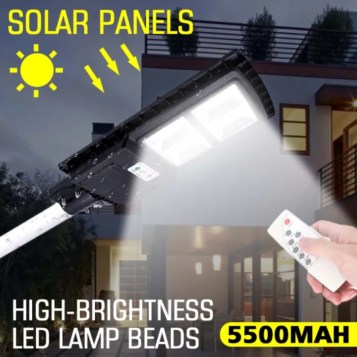 60W/90W/120W%20LED%20Solar%20St%20Light%20Wall%20Lamp%20Waterproof%20PIR%20Motion%20Sensor%20+%20Light%20Control%20+%20Timer%20,Outdoor%20Garden%20W/%20Remote%20Control%20-%20Image%203
