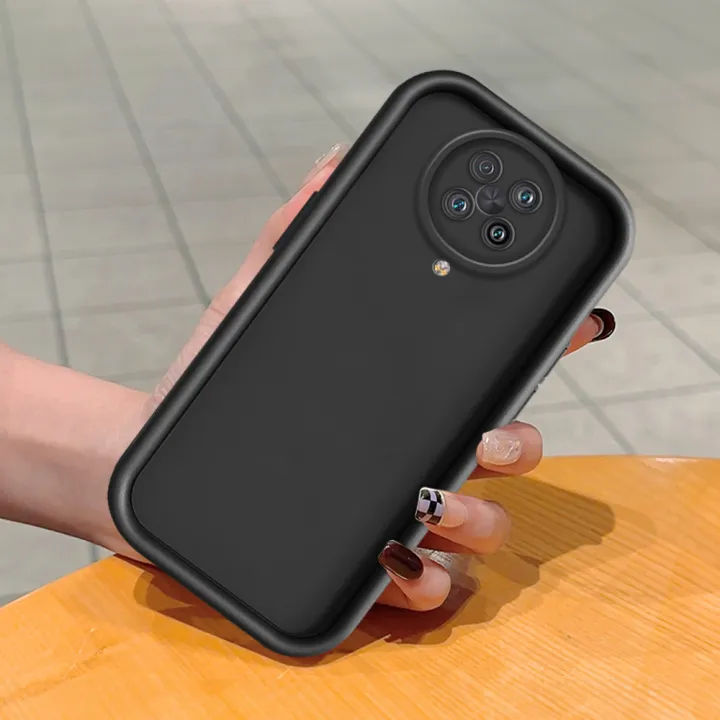 TA for Redmi K30 Ultra Back Cover Soft Square Ladder Silicone