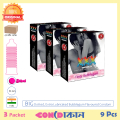 XXX Big Dotted Tasty Bubblegum Flavorured Condom 3 Pack (9 Pcs). 